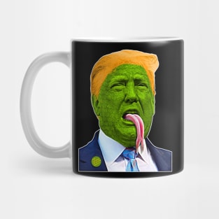 The Trump Lizard Person Party Mug